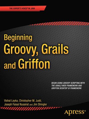 cover image of Beginning Groovy, Grails and Griffon
